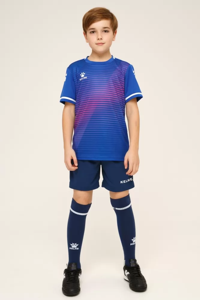 Детская футбольная форма KELME Short sleeve football uniform