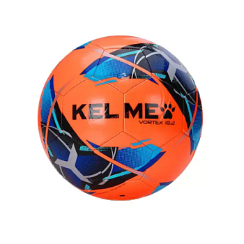 Мяч футбольный KELME VORTEX 18.2 KIDS, 32 панели, машинная сшивка
