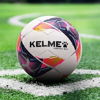 Мяч футбольный KELME Leather football, 18.2, 32 панели, термосшивка
