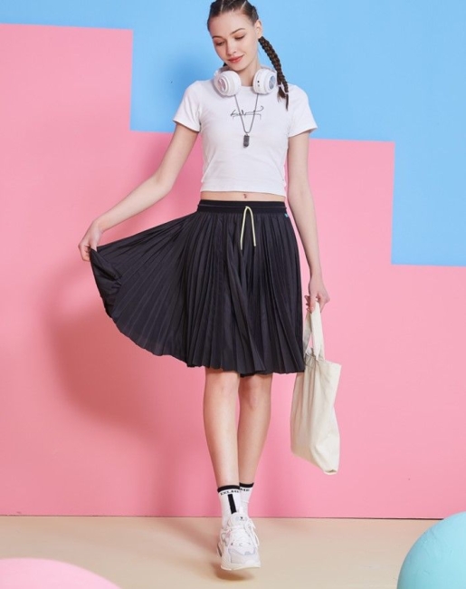Юбка Woven pleated skirt