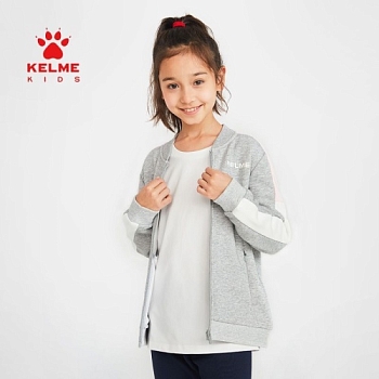Детский бомбер KELME Cardigan sweater for girls