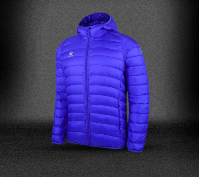 Пуховик KELME Premium light down hooded jacket