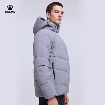Пуховики KELME Hooded short padded jacket