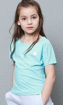 Детская футболка KELME Girls short sleeve T-shirt