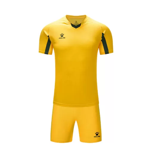 Футбольная форма KELME Football suit 7351ZB1129-712 цвет желтый купить в  Москве, цена
